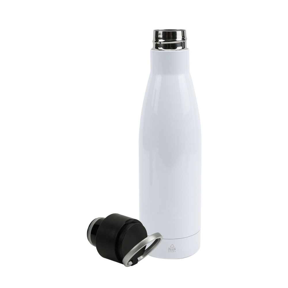 Foldables Ss Double Wall SS Bottles, Twist-off Lid, SS Foldable Handle, 500ml ...
